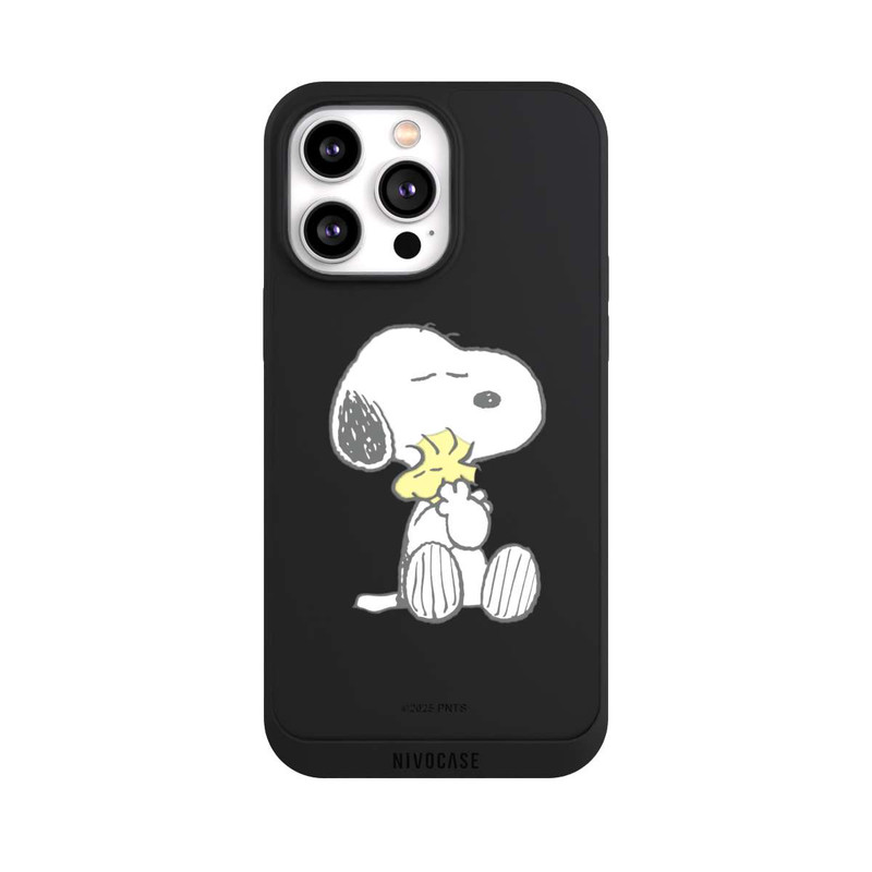 iPhone 14 Pro Max NIVOpure Snoopy And Woodstock Cuddling transparent