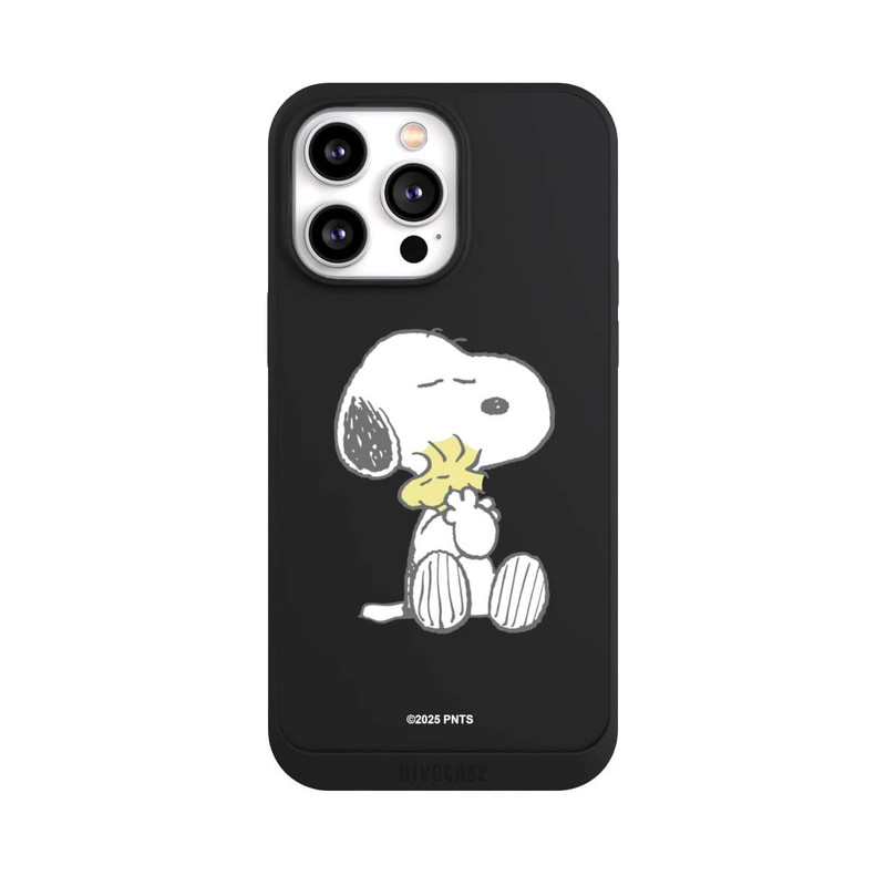 iPhone 14 Pro Max NIVOpure Snoopy And Woodstock Cuddling transparent