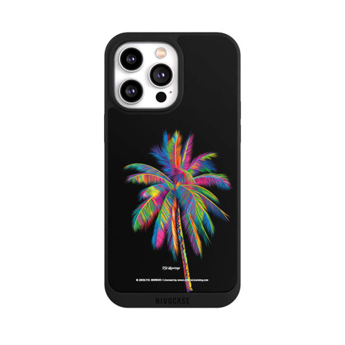 Apple iPhone 14 Pro Max NIVOpure Palmier arc-en-ciel