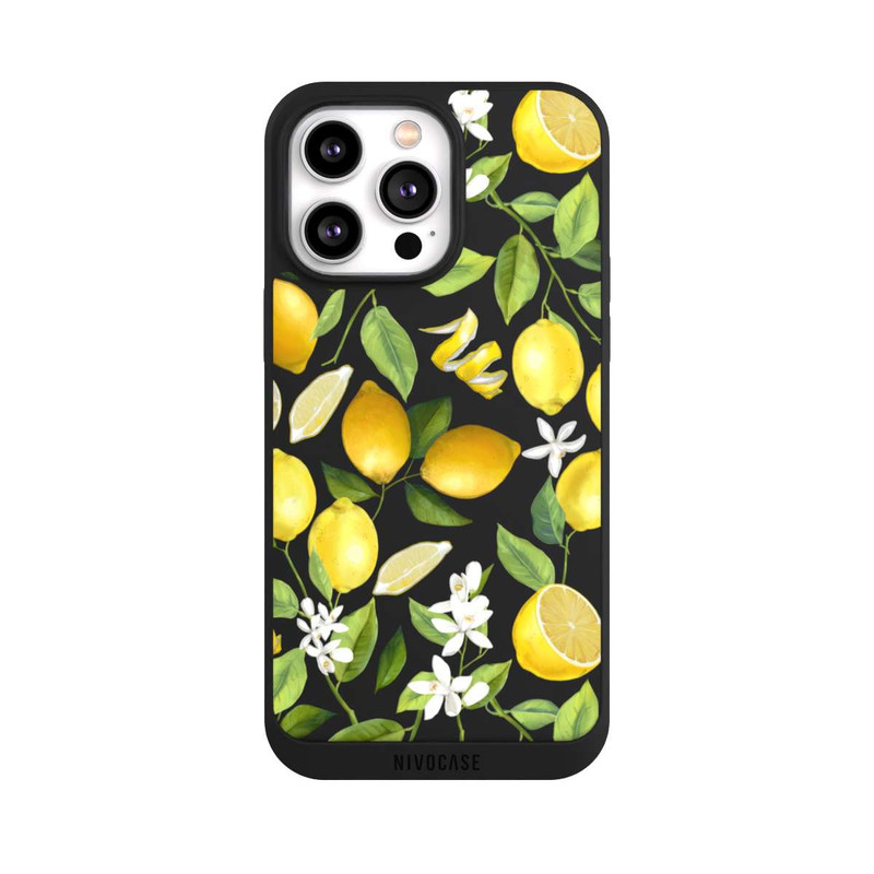 iPhone 14 Pro Max NIVOpure Lemon Summer Wallpaper Transparent