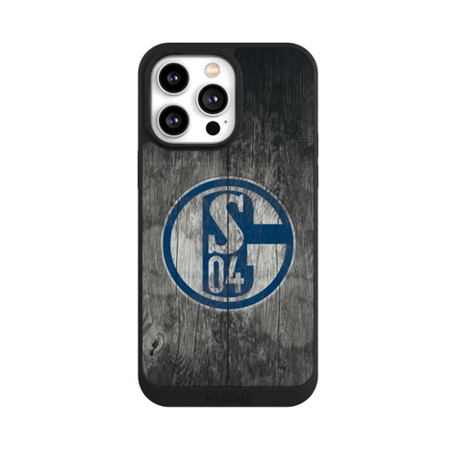 Apple iPhone 14 Pro Max NIVOpure Schalke 04 Holz Look