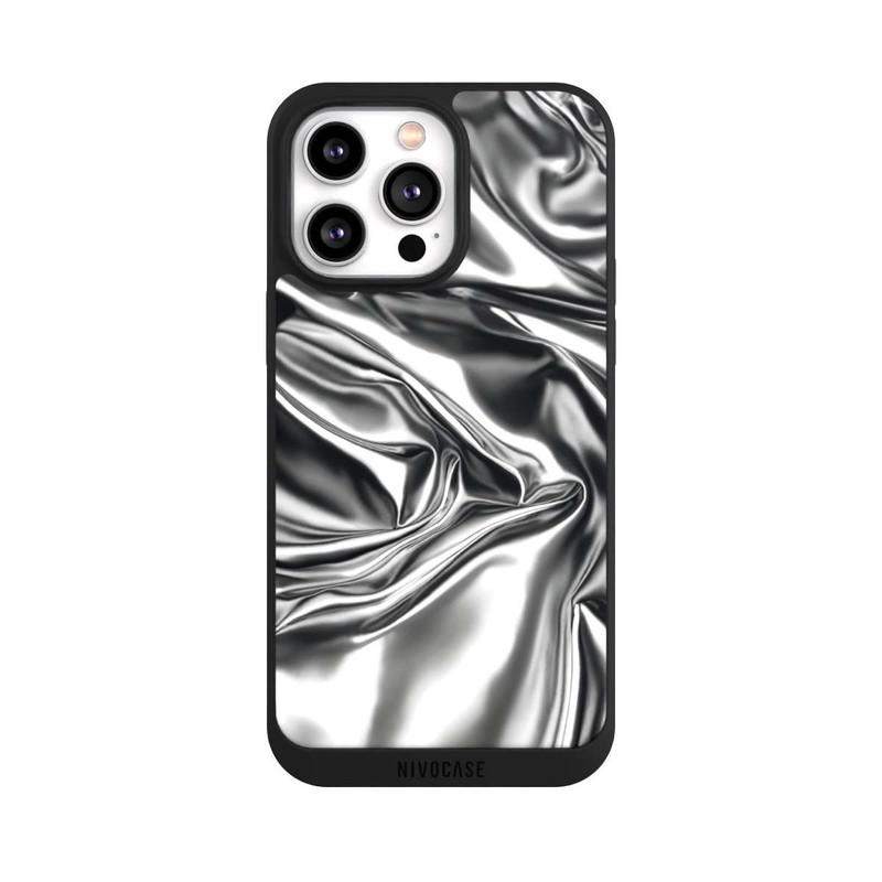 iPhone 14 Pro Max NIVOpure Shiny Chrome Silver