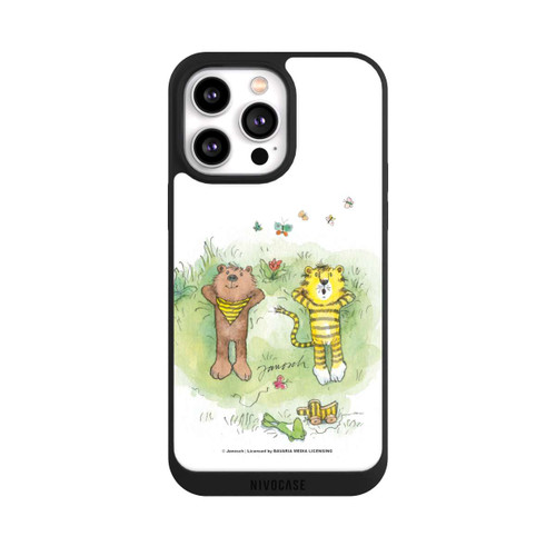 Apple iPhone 14 Pro Max NIVOpure Bär und Tiger Blumenwiese