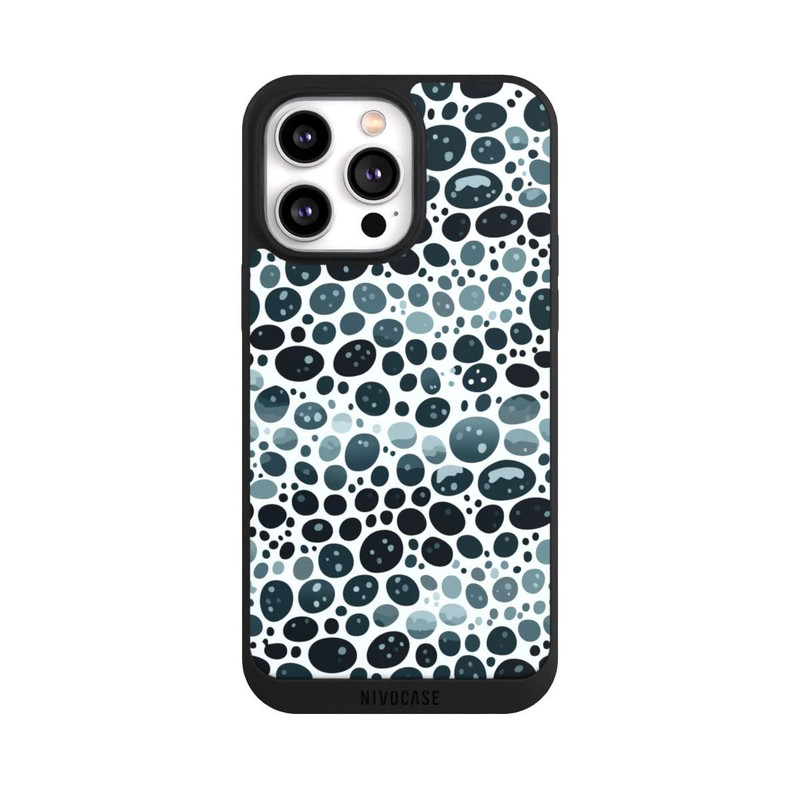 iPhone 14 Pro Max NIVOpure Abstract Oval Turquoise