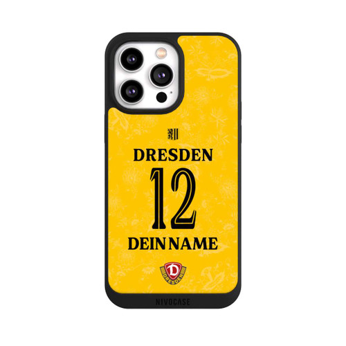 Apple iPhone 14 Pro Max NIVOpure Dynamo Dresden Trikot Personalisierbar 25-26