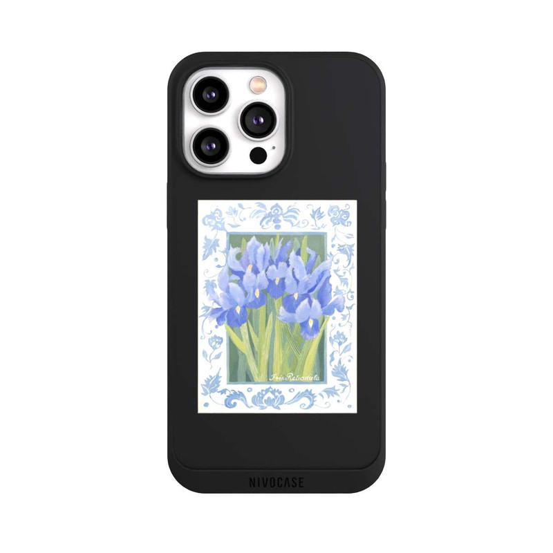 iPhone 14 Pro Max NIVOpure Blue Iris, by Jennifer Abbott
