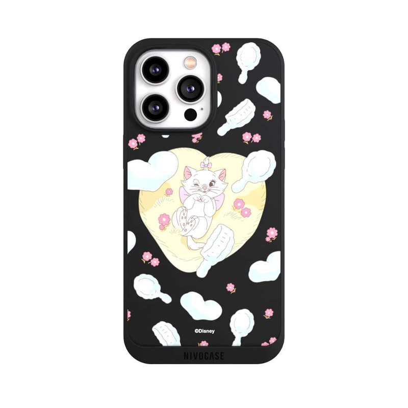 iPhone 14 Pro Max NIVOpure Aristocats Marie Hearts Yellow Transparent
