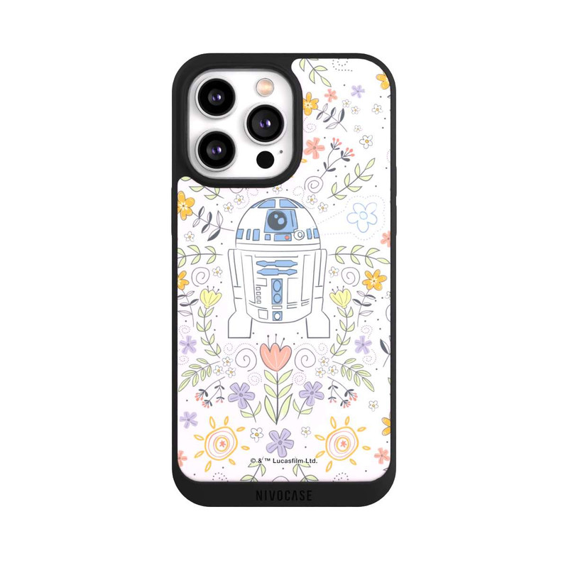 iPhone 14 Pro Max NIVOpure R2D2 Blumen Muster