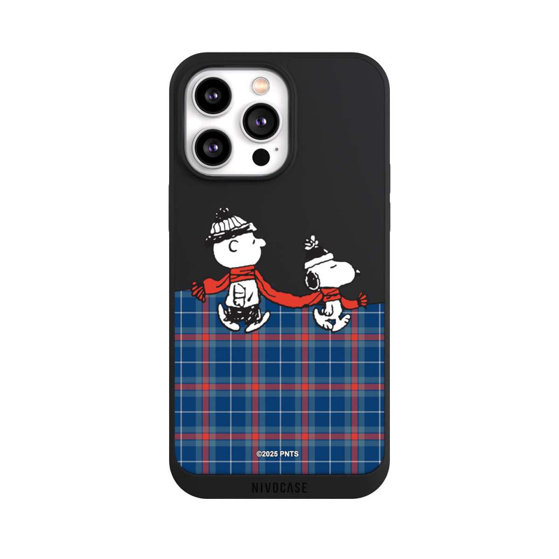 iPhone 14 Pro Max NIVOpure Peanuts Weihnachtspulli Transparent