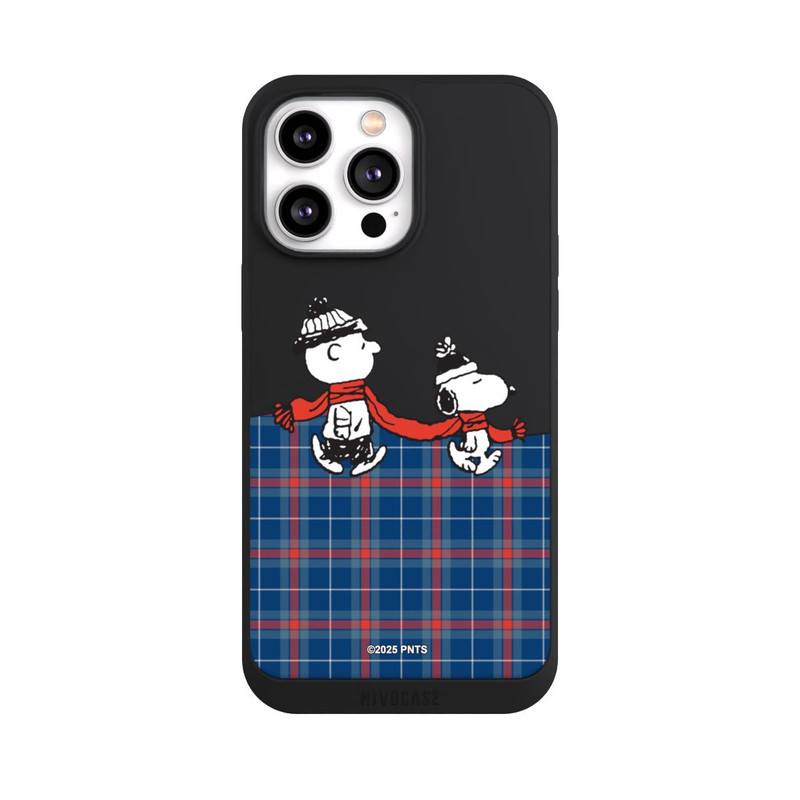 iPhone 14 Pro Max NIVOpure Peanuts Weihnachtspulli Transparent