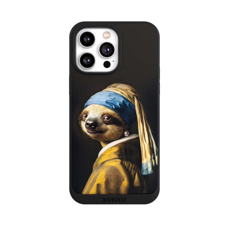 iPhone 14 Pro Max NIVOpure Faultier mit dem Perlenohrring