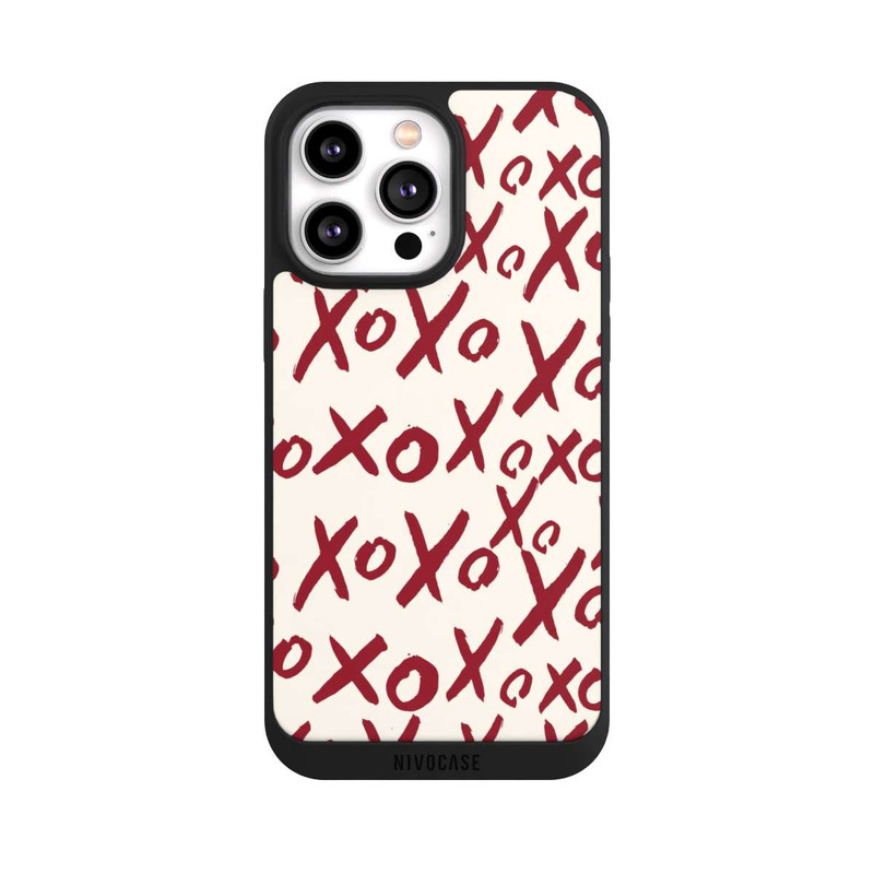 iPhone 14 Pro Max NIVOpure XOXO Liebe Muster