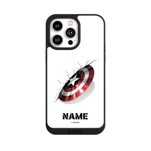 Apple iPhone 14 Pro Max NIVOpure Captain America Shield Personalisierbar
