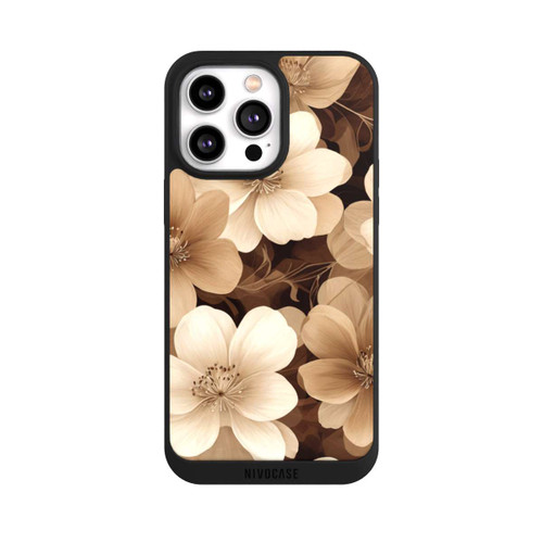 Apple iPhone 14 Pro Max NIVOpure Naturfarbene Negativblumen mit KI