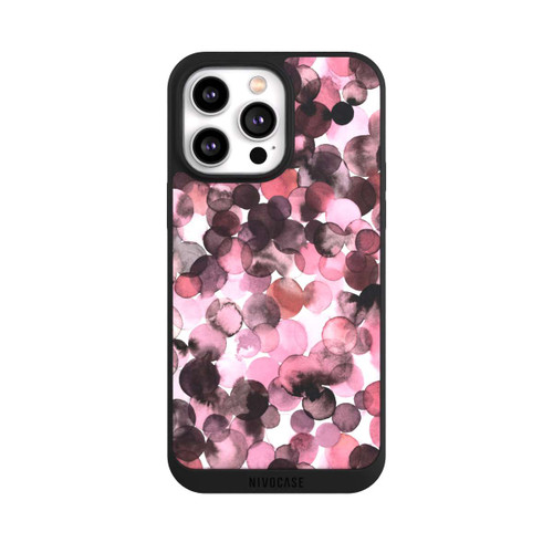 Apple iPhone 14 Pro Max NIVOpure Purple Dots Watercolor