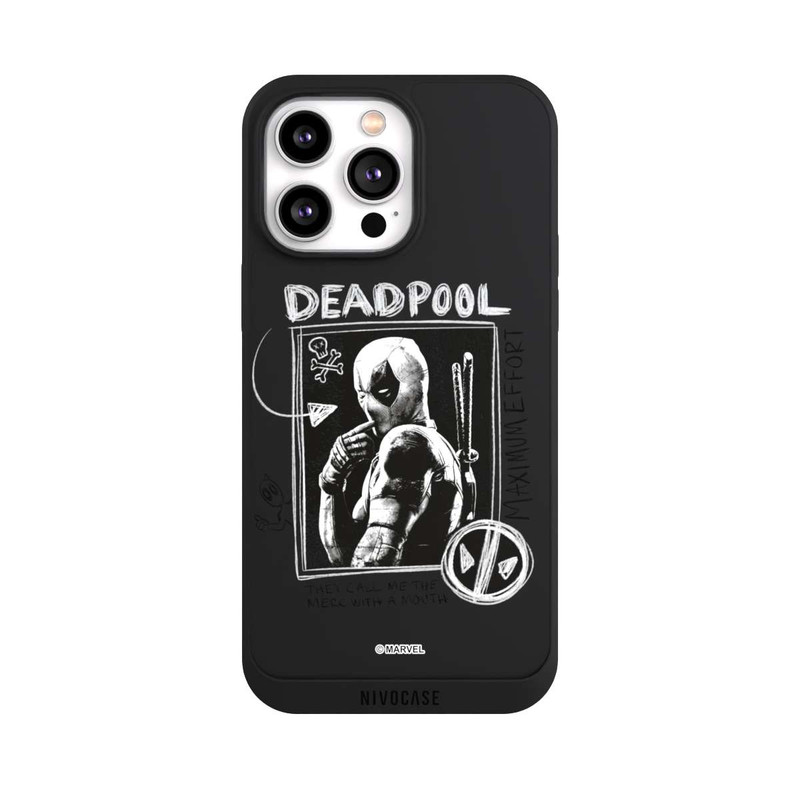 iPhone 14 Pro Max NIVOpure Deadpool Transparent