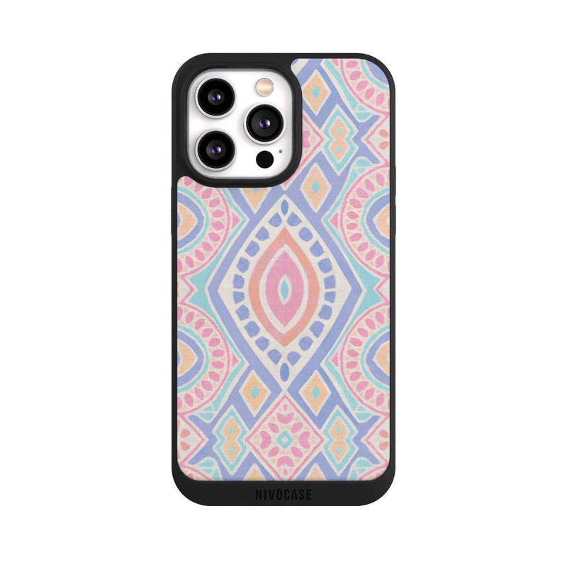 iPhone 14 Pro Max NIVOpure Boho Geometric Mosaic Intricate Tribal Design
