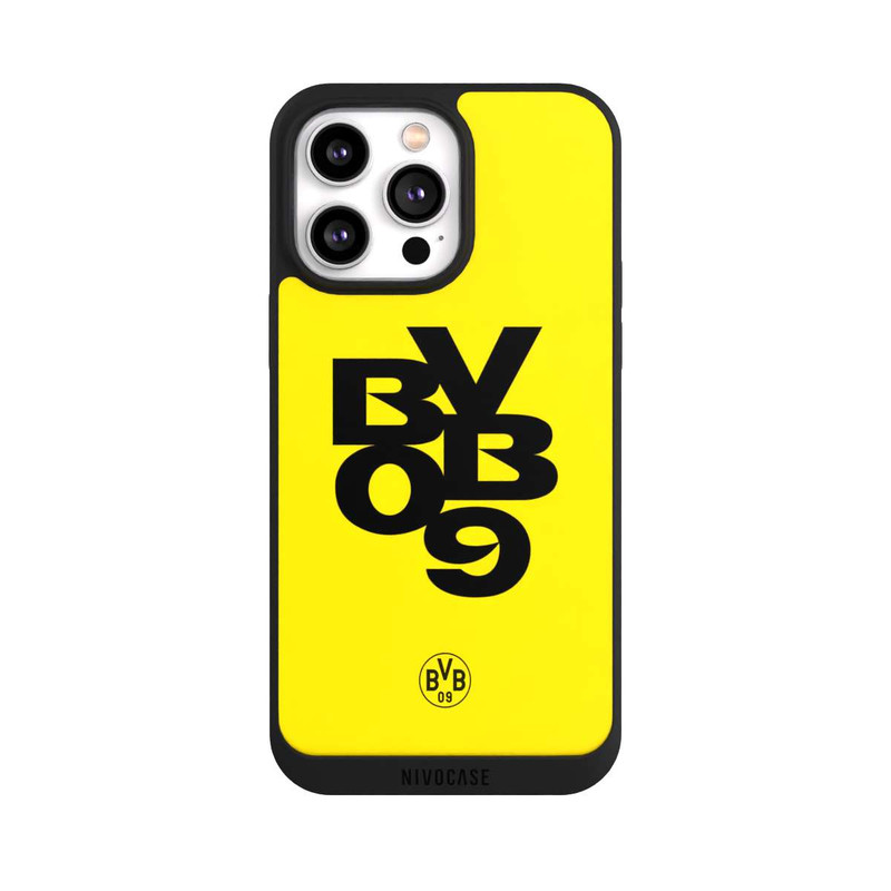 iPhone 14 Pro Max NIVOpure BVB09 Schwarz Gelb
