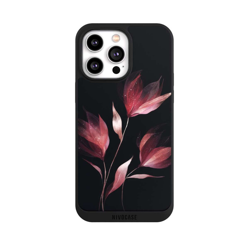 iPhone 14 Pro Max NIVOpure Fleur de Bourgogne Négatif