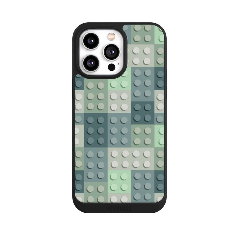 iPhone 14 Pro Max NIVOpure Modèle de blocs verts