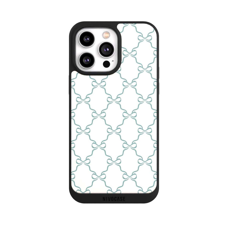 iPhone 14 Pro Max NIVOpure Ribbons Beige Green