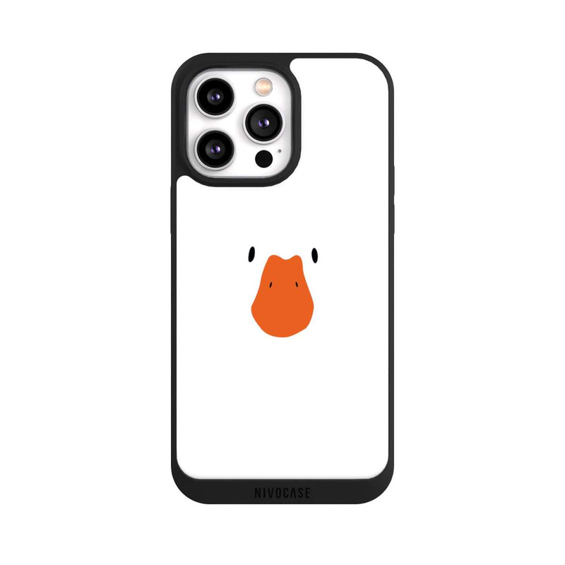 iPhone 14 Pro Max NIVOpure Duck Face White