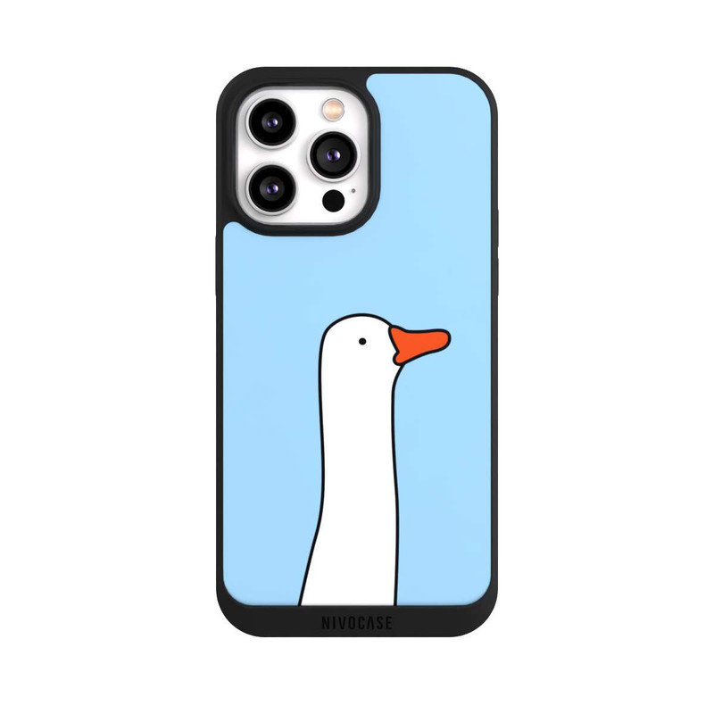 iPhone 14 Pro Max NIVOpure Trendy Duck Profile Blue