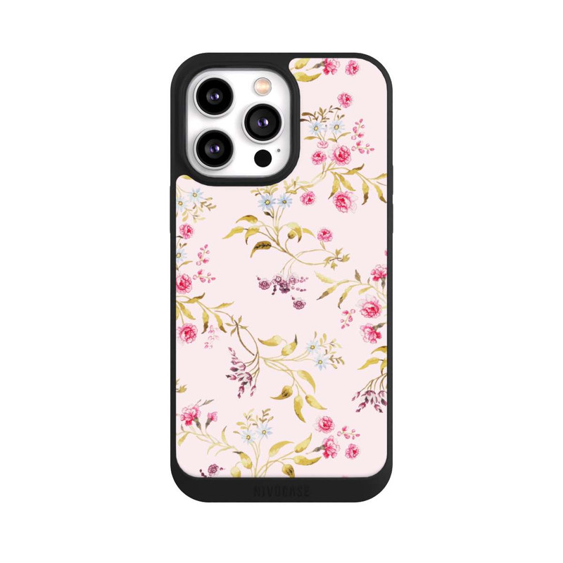 iPhone 14 Pro Max NIVOpure Jardin de roses vintage avec IA