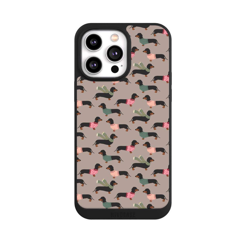 iPhone 14 Pro Max NIVOpure Modèle Teckel Hiver