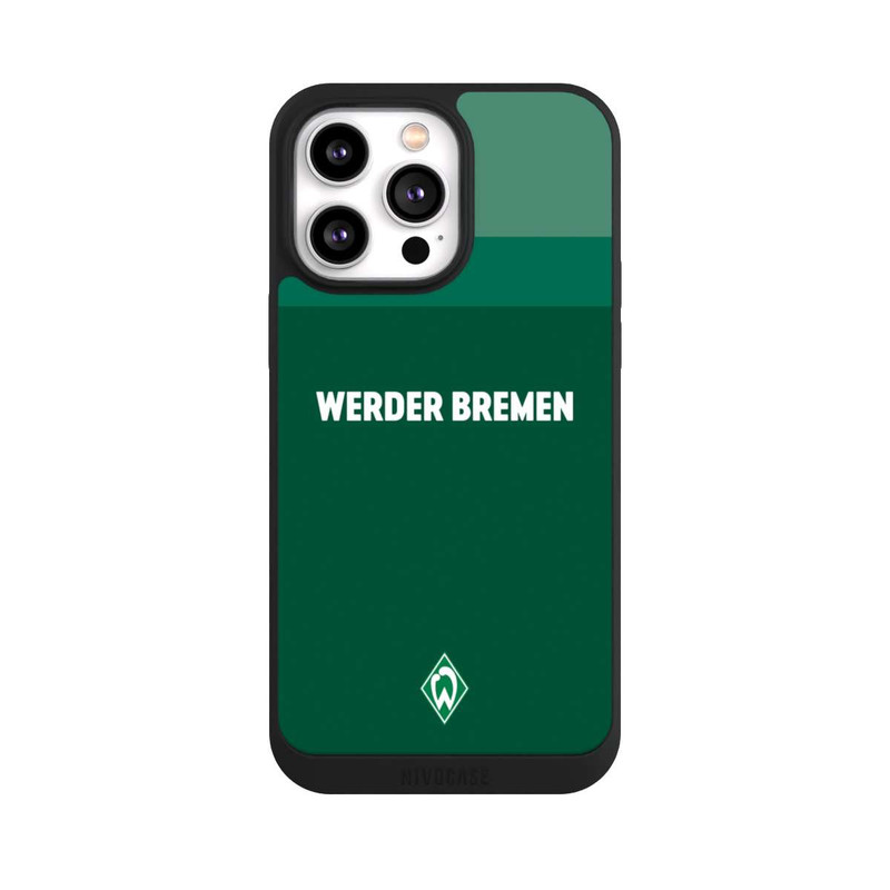 iPhone 14 Pro Max NIVOpure Werder Bremen Schriftzug Raute