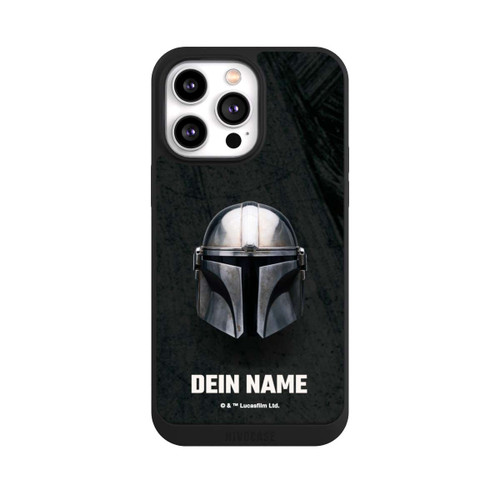 Apple iPhone 14 Pro Max NIVOpure Star Wars Mandalorian Black Helmet customisable
