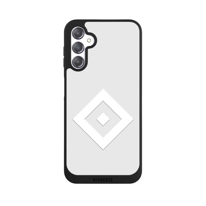 Galaxy A14 5G NIVOpure Rauten Logo auf HSV Grau