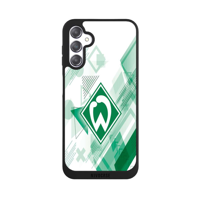 Galaxy A14 5G NIVOpure Weiße Grafikelemente - Werder Bremen