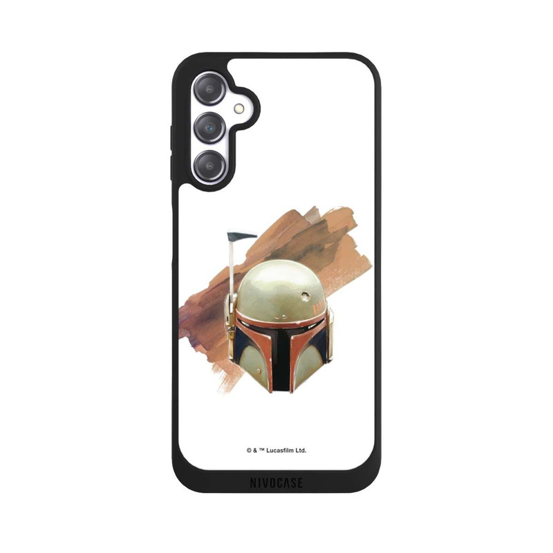 Galaxy A14 5G NIVOpure Casque Boba Fett Blanc