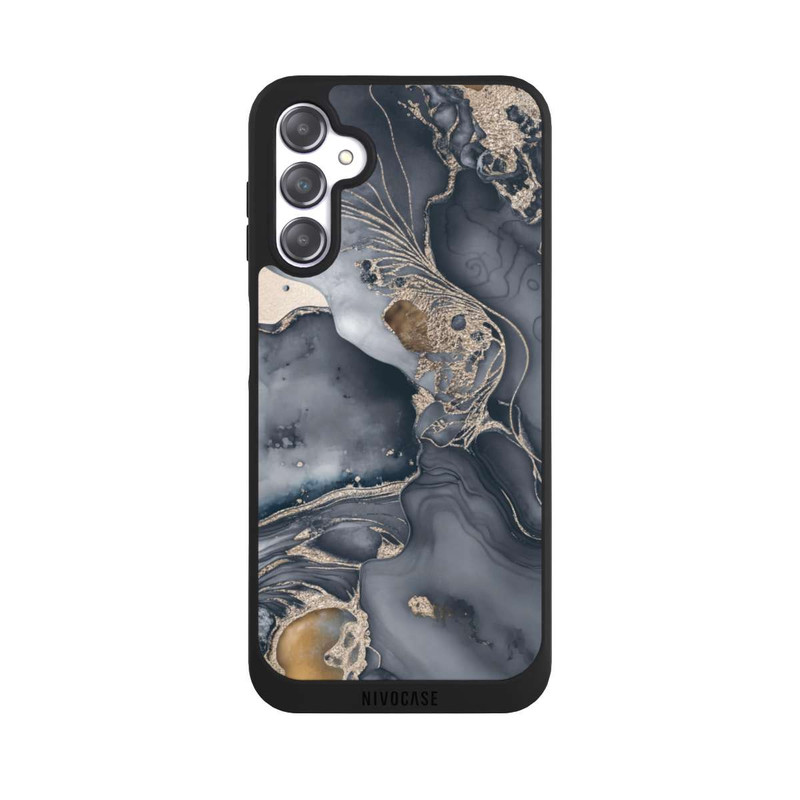 Galaxy A14 5G NIVOpure Alcohol Ink Gold Grey