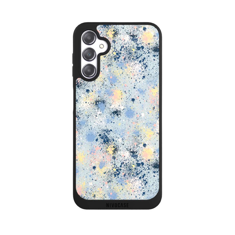 Galaxy A14 5G NIVOpure Ink Dripping Dust Texture Blue