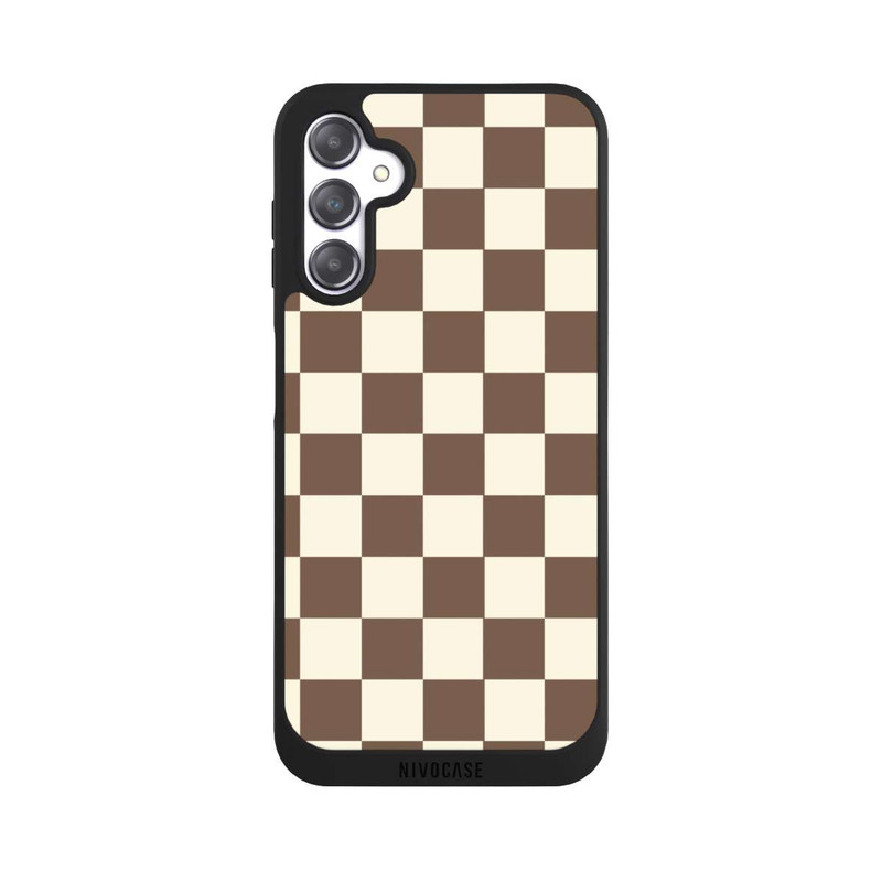 Galaxy A14 5G NIVOpure Schachbrett Braun