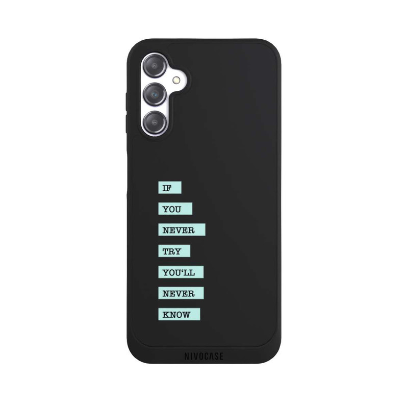 Galaxy A14 5G NIVOpure If You Try Green Transparent