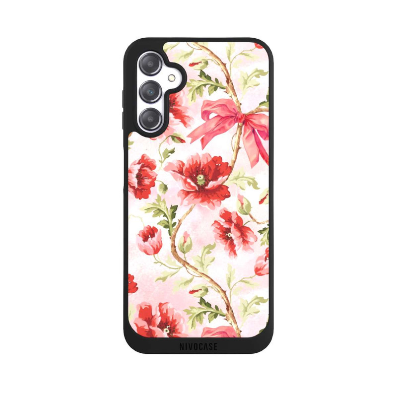 Galaxy A14 5G NIVOpure Poppies Pattern Pink