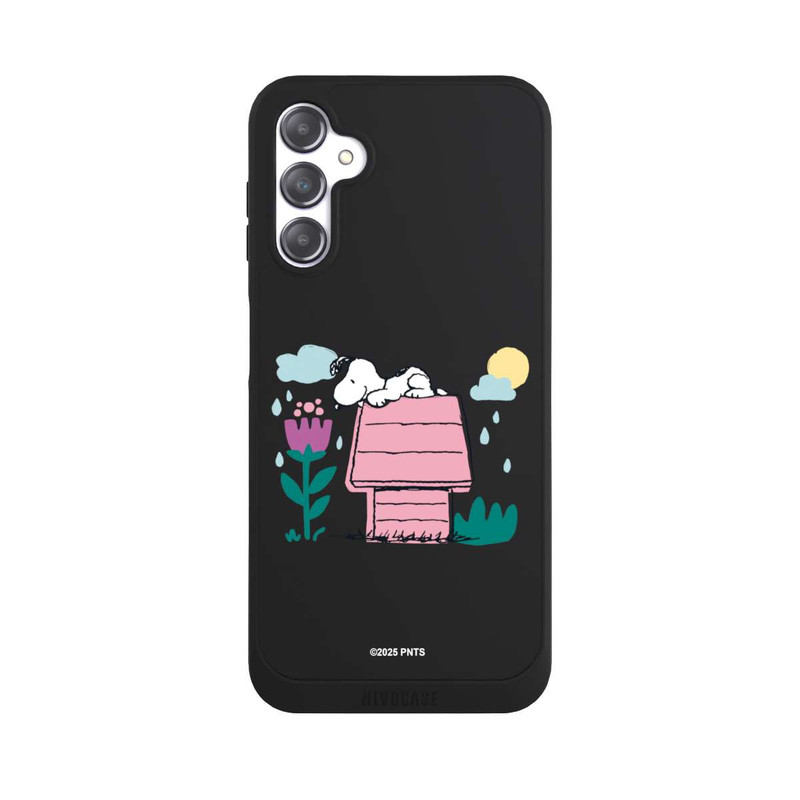 Galaxy A14 5G NIVOpure Snoopy Hundehütte Frühling transparent