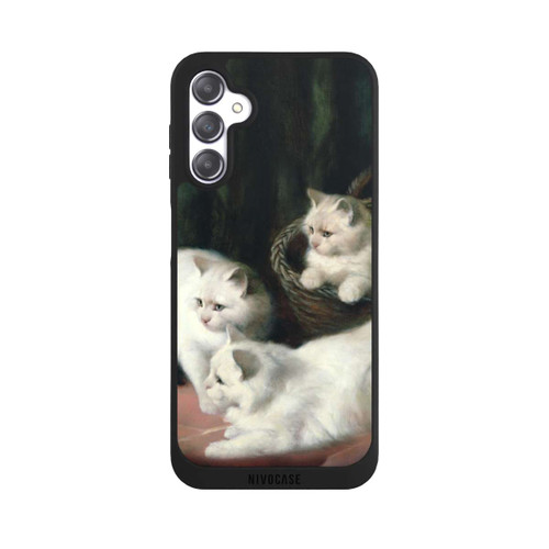 Samsung Galaxy A14 5G NIVOpure Three White Angora Kittens