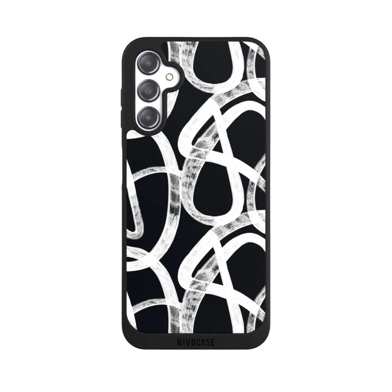 Galaxy A14 5G NIVOpure Doodles Black and White