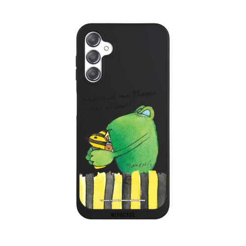 Samsung Galaxy A14 5G NIVOpure Frosch Küssen ist wie Fliegen Transparent