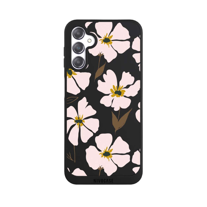 Galaxy A14 5G NIVOpure Simple Pastell Flowers Rose Transparent