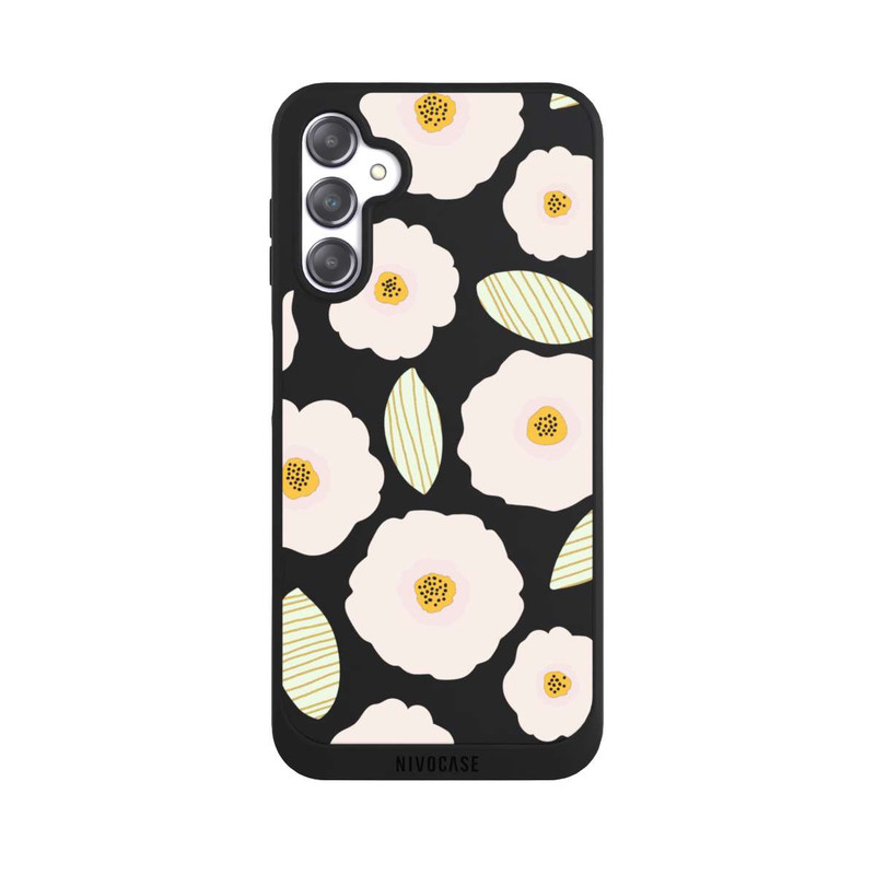 Galaxy A14 5G NIVOpure Simple Pastell Flowers Light Transparent