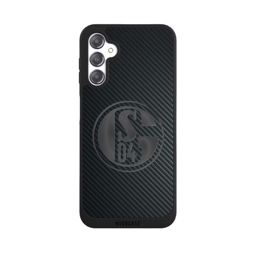 Samsung Galaxy A14 5G NIVOpure Schalke 04 Carbon Look