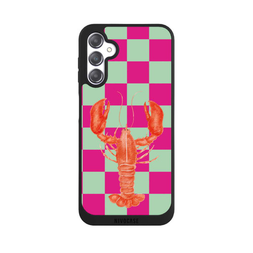 Samsung Galaxy A14 5G NIVOpure Pink Checkers Lobster