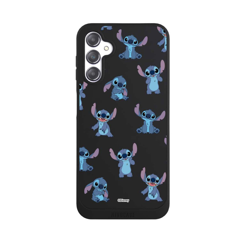 Galaxy A14 5G NIVOpure Stitch Faces Pattern Transparent