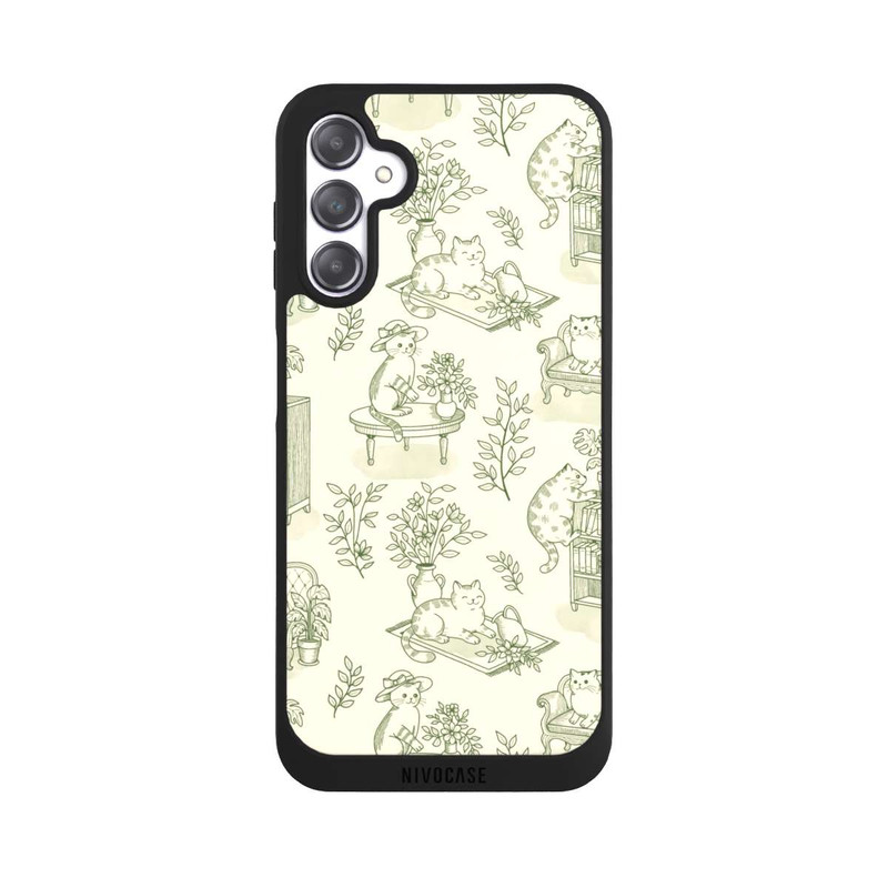 Galaxy A14 5G NIVOpure Chonky Cats Toile de Jouy