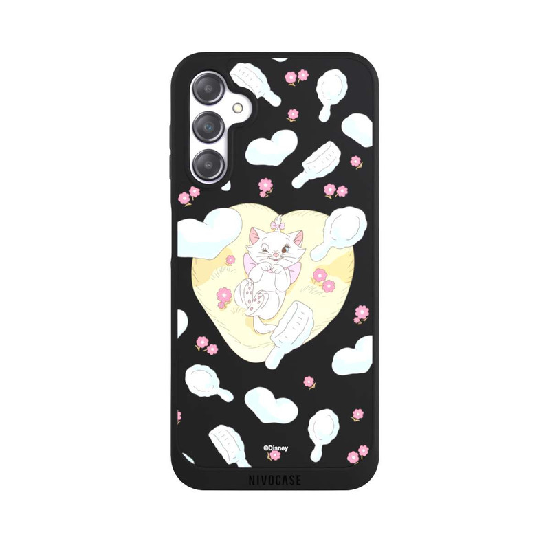 Galaxy A14 5G NIVOpure Aristocats Marie Herzen Gelb Transparent